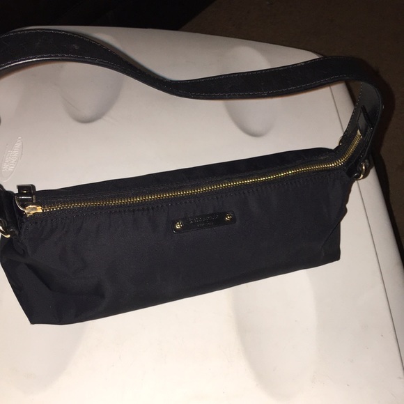Kate Spade Black Nylon Fabric Small Purse - Picture 1 of 8